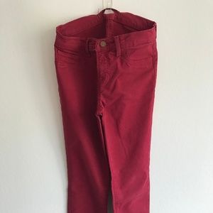 J.Brand Red Jeans, 26